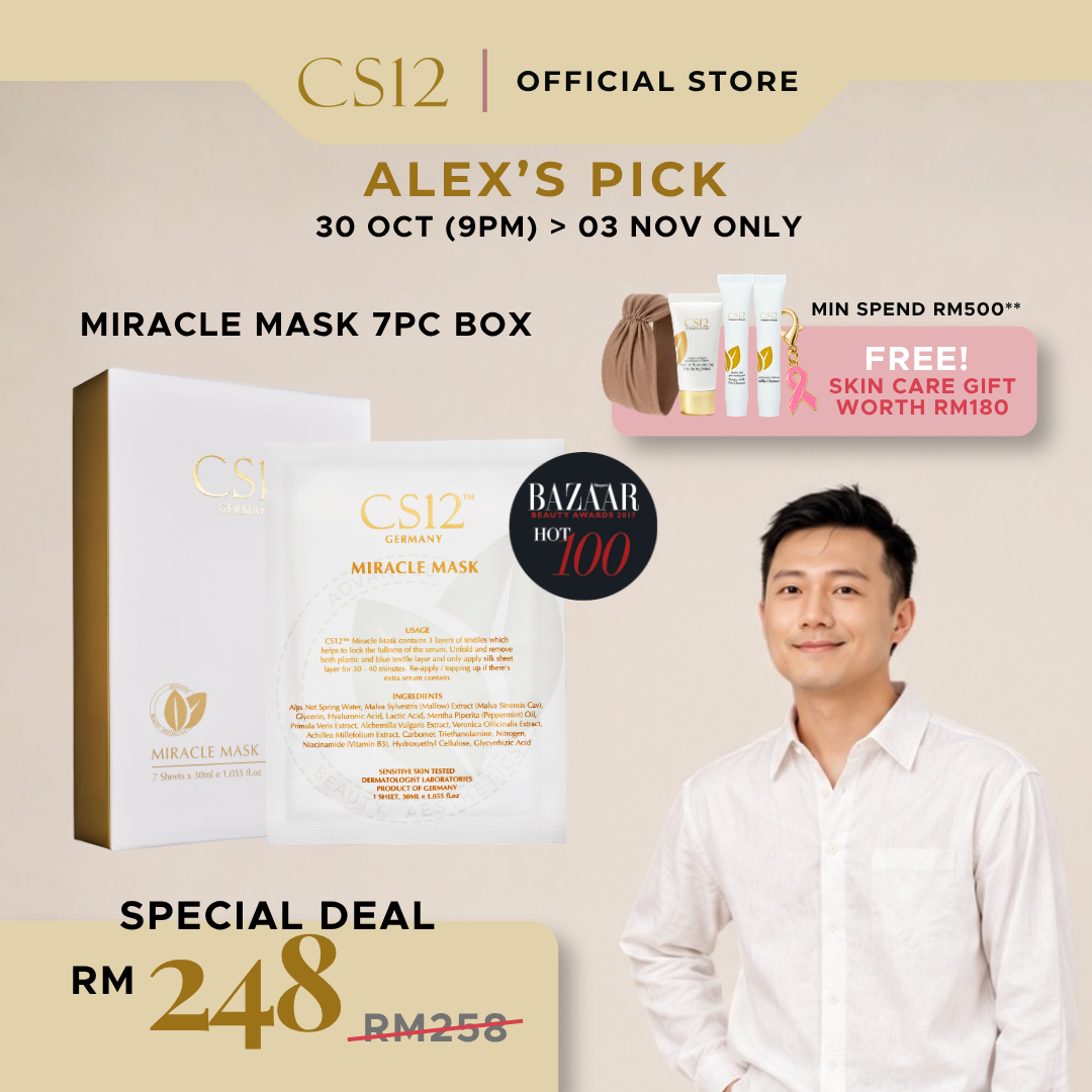 [ALEX FAVOURITE] CS12 Miracle Mask 3pcs / 7pcs