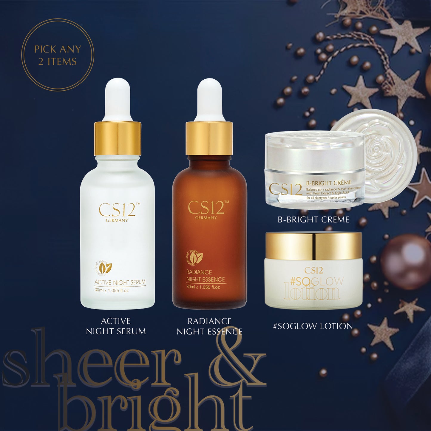 [2025 CHRISTMAS BUNDLE] Sheer & Bright