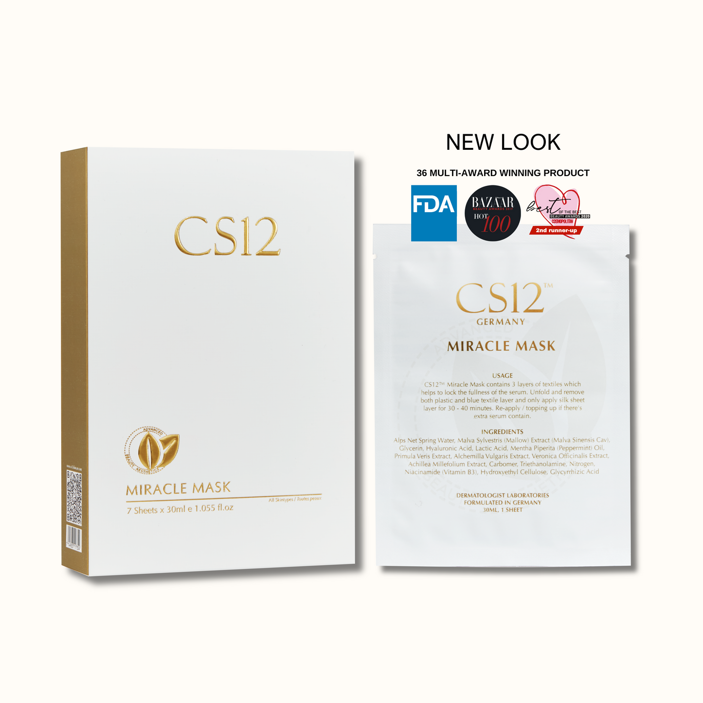 MIRACLE MASK (SILK SHEET MASK)